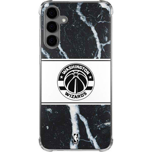 NBA Washington Wizards Marble Galaxy S24 Plus Clear Case