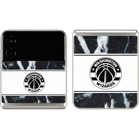 NBA Washington Wizards Marble Galaxy Z Flip3 5G Skin