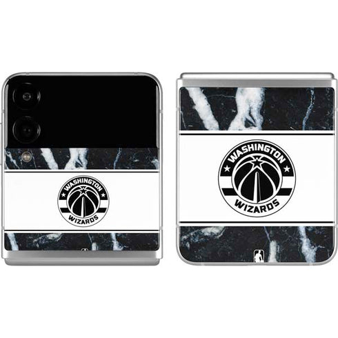 NBA Washington Wizards Marble Galaxy Z Flip4 5G Skin