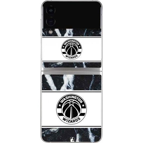 NBA Washington Wizards Marble Galaxy Z Flip4 5G Skin