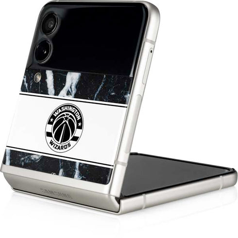 NBA Washington Wizards Marble Galaxy Z Flip4 5G Skin
