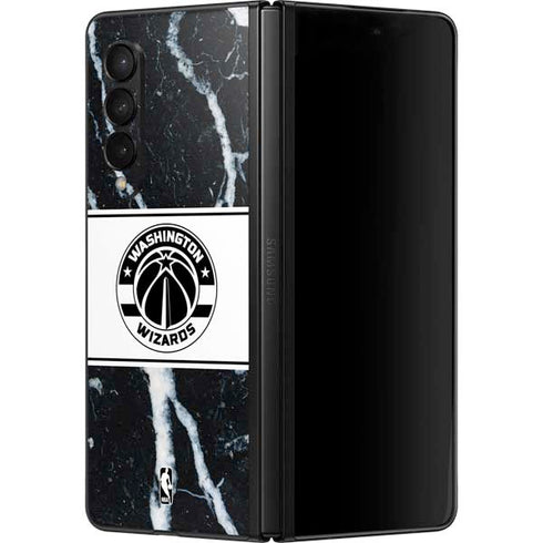 NBA Washington Wizards Marble Galaxy Z Fold3 5G Skin