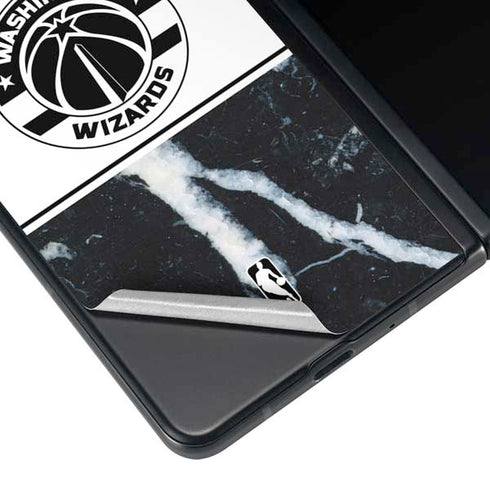 NBA Washington Wizards Marble Galaxy Z Fold3 5G Skin