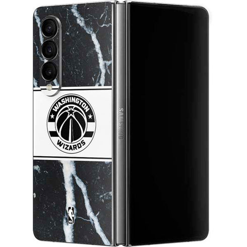 NBA Washington Wizards Marble Galaxy Z Fold4 5G Skin