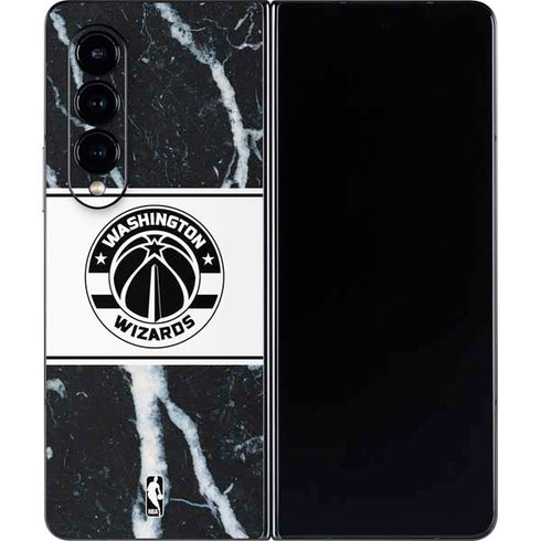 NBA Washington Wizards Marble Galaxy Z Fold4 5G Skin