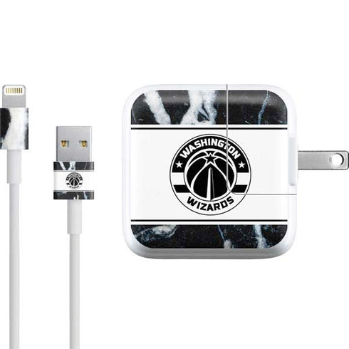NBA Washington Wizards Marble iPad Charger (10W USB) Skin