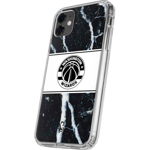 NBA Washington Wizards Marble iPhone 11 Clear Case