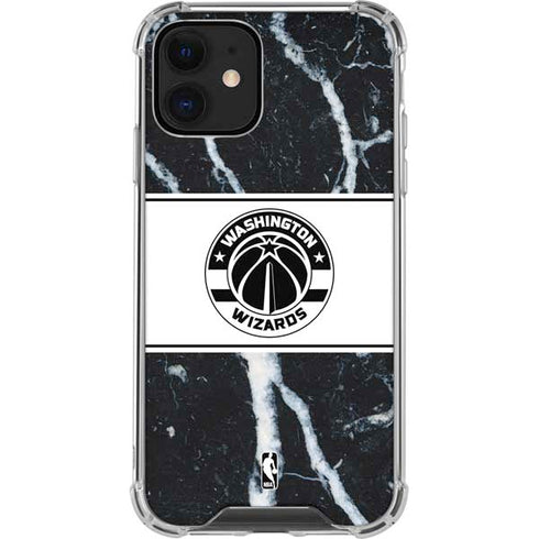 NBA Washington Wizards Marble iPhone 12 Mini Clear Case