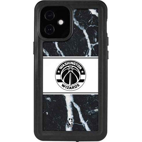 NBA Washington Wizards Marble iPhone 12 Mini Waterproof Case