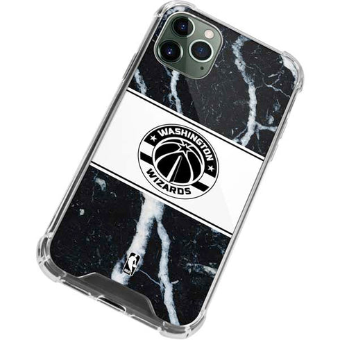 NBA Washington Wizards Marble iPhone 12 Pro Clear Case
