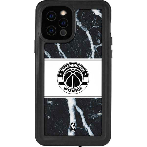NBA Washington Wizards Marble iPhone 12 Pro Waterproof Case