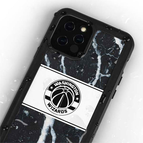 NBA Washington Wizards Marble iPhone 12 Pro Waterproof Case