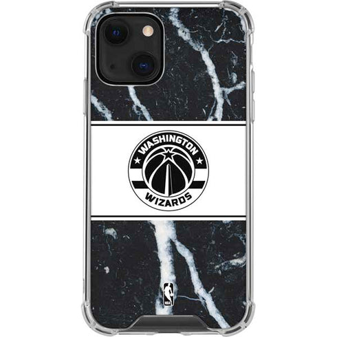 NBA Washington Wizards Marble iPhone 13 Clear Case