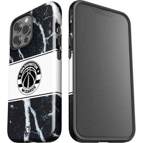 NBA Washington Wizards Marble iPhone 13 Pro Max Impact Case