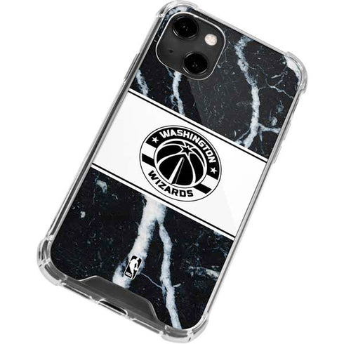 NBA Washington Wizards Marble iPhone 14 Clear Case