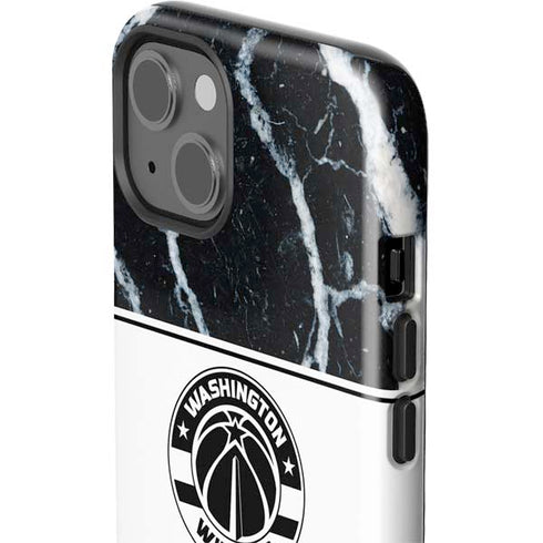 NBA Washington Wizards Marble iPhone 14 Plus Impact Case