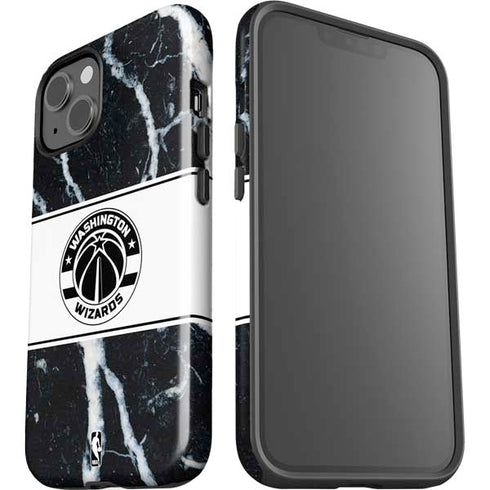 NBA Washington Wizards Marble iPhone 14 Plus Impact Case