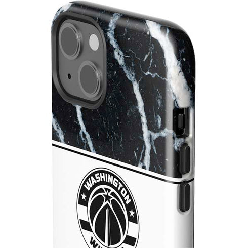 NBA Washington Wizards Marble iPhone 15 Impact Case