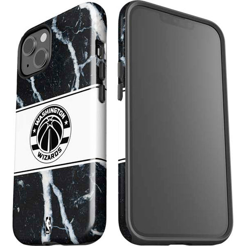 NBA Washington Wizards Marble iPhone 15 Impact Case