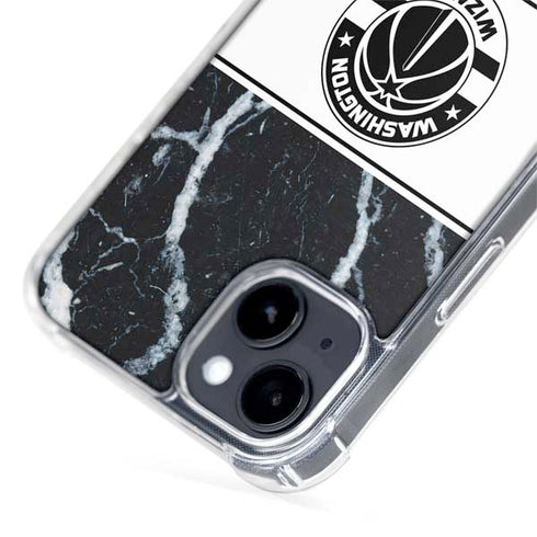 NBA Washington Wizards Marble iPhone 15 Plus MagSafe Case
