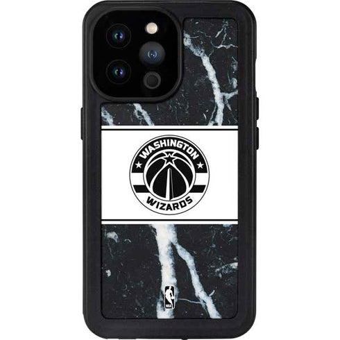 NBA Washington Wizards Marble iPhone 14 Pro Max Waterproof Case