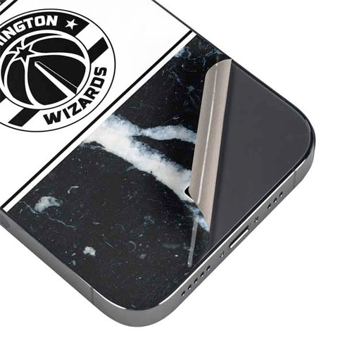 NBA Washington Wizards Marble iPhone 14 Pro Skin