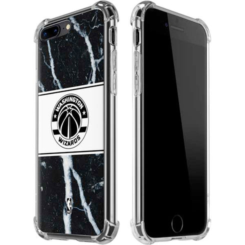 NBA Washington Wizards Marble iPhone 7/8 Plus Clear Case