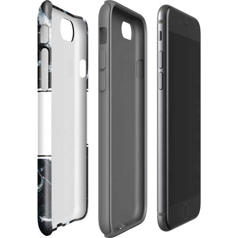 NBA Washington Wizards Marble iPhone SE (2nd & 3rd Gen) Pro Case