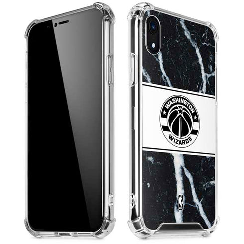NBA Washington Wizards Marble iPhone XR Clear Case