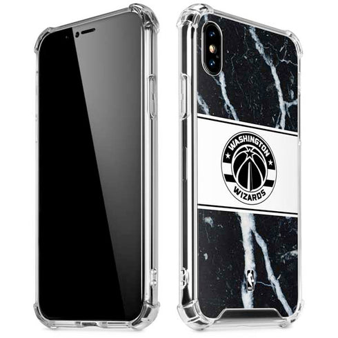 NBA Washington Wizards Marble iPhone XS Max Clear Case