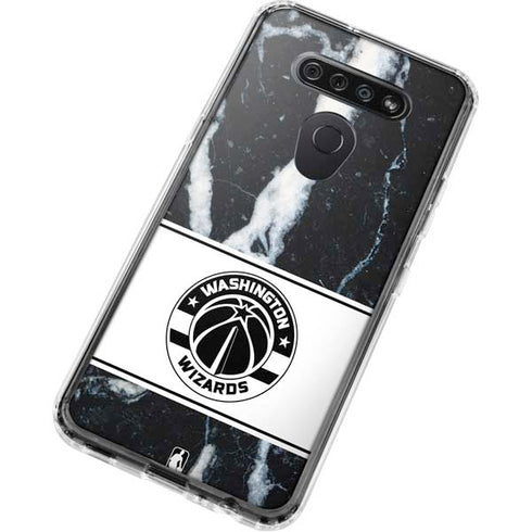 NBA Washington Wizards Marble LG K51/Q51 Clear Case