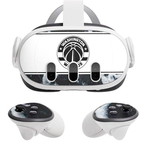 NBA Washington Wizards Marble Meta Quest 3 Skin