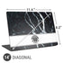 NBA Washington Wizards Marble Universal Laptop 14in (11.4 x 8.2in) Skin