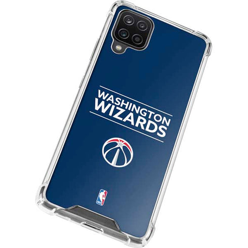 NBA Washington Wizards Standard - Blue Galaxy A12 Clear Case