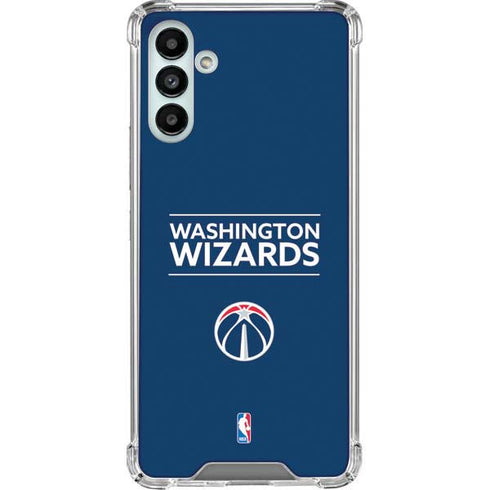 NBA Washington Wizards Standard - Blue Galaxy A13 5G Clear Case