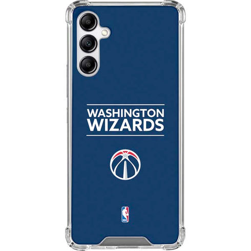 NBA Washington Wizards Standard - Blue Galaxy A15 5G Clear Case