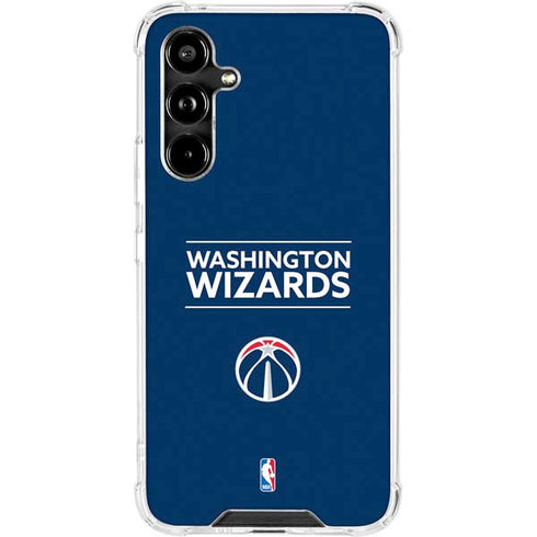 NBA Washington Wizards Standard - Blue Galaxy A54 5G Clear Case
