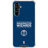 NBA Washington Wizards Standard - Blue Galaxy A54 5G Clear Case