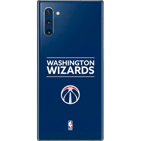 NBA Washington Wizards Standard - Blue Galaxy Note 10 Skin