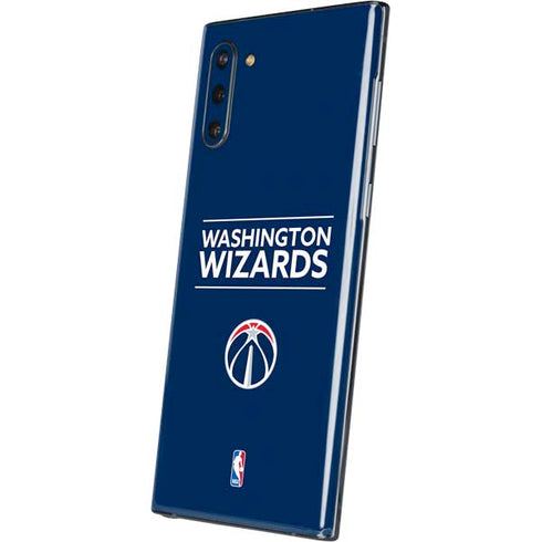 NBA Washington Wizards Standard - Blue Galaxy Note 10 Skin