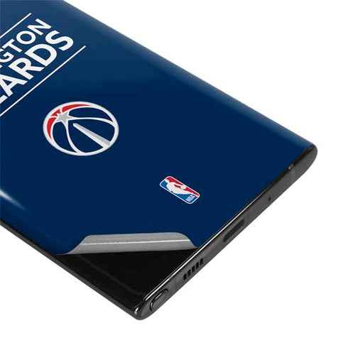 NBA Washington Wizards Standard - Blue Galaxy Note 10 Skin
