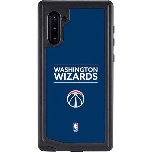 NBA Washington Wizards Standard - Blue Galaxy Note 10 Waterproof Case