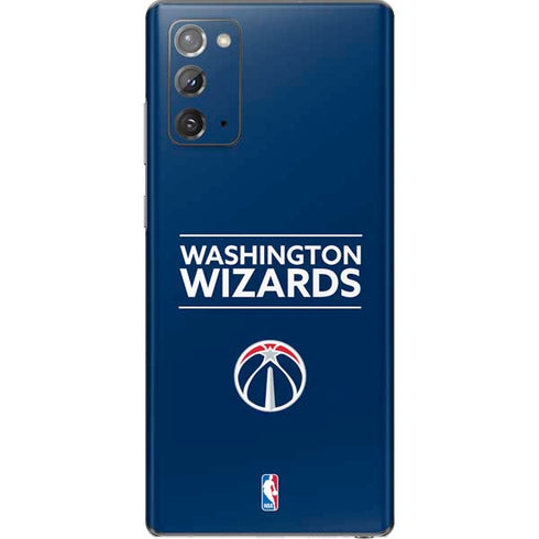 NBA Washington Wizards Standard - Blue Galaxy Note20 5G Skin