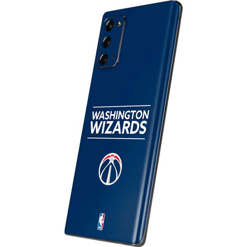 NBA Washington Wizards Standard - Blue Galaxy Note20 5G Skin