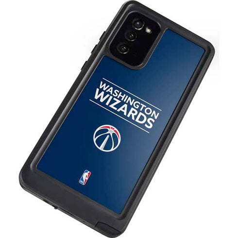 NBA Washington Wizards Standard - Blue Galaxy Note20 5G Waterproof Case
