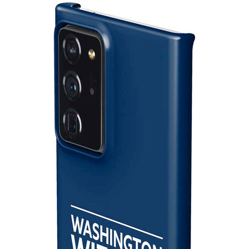 NBA Washington Wizards Standard - Blue Galaxy Note20 Ultra 5G Lite Case