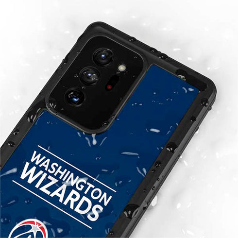 NBA Washington Wizards Standard - Blue Galaxy Note20 Ultra 5G Waterproof Case