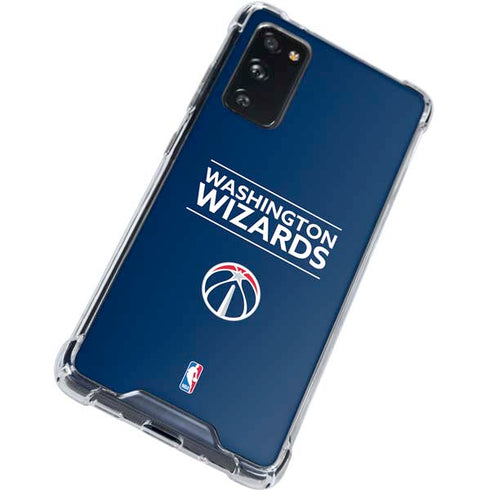 NBA Washington Wizards Standard - Blue Galaxy S20 FE Clear Case