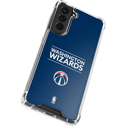NBA Washington Wizards Standard - Blue Galaxy S21 FE Clear Case
