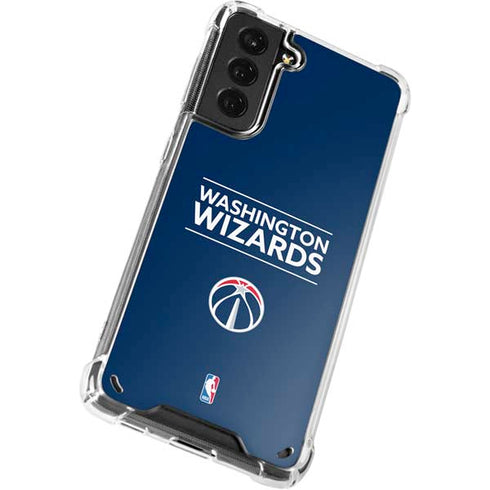 NBA Washington Wizards Standard - Blue Galaxy S21 Plus 5G Clear Case